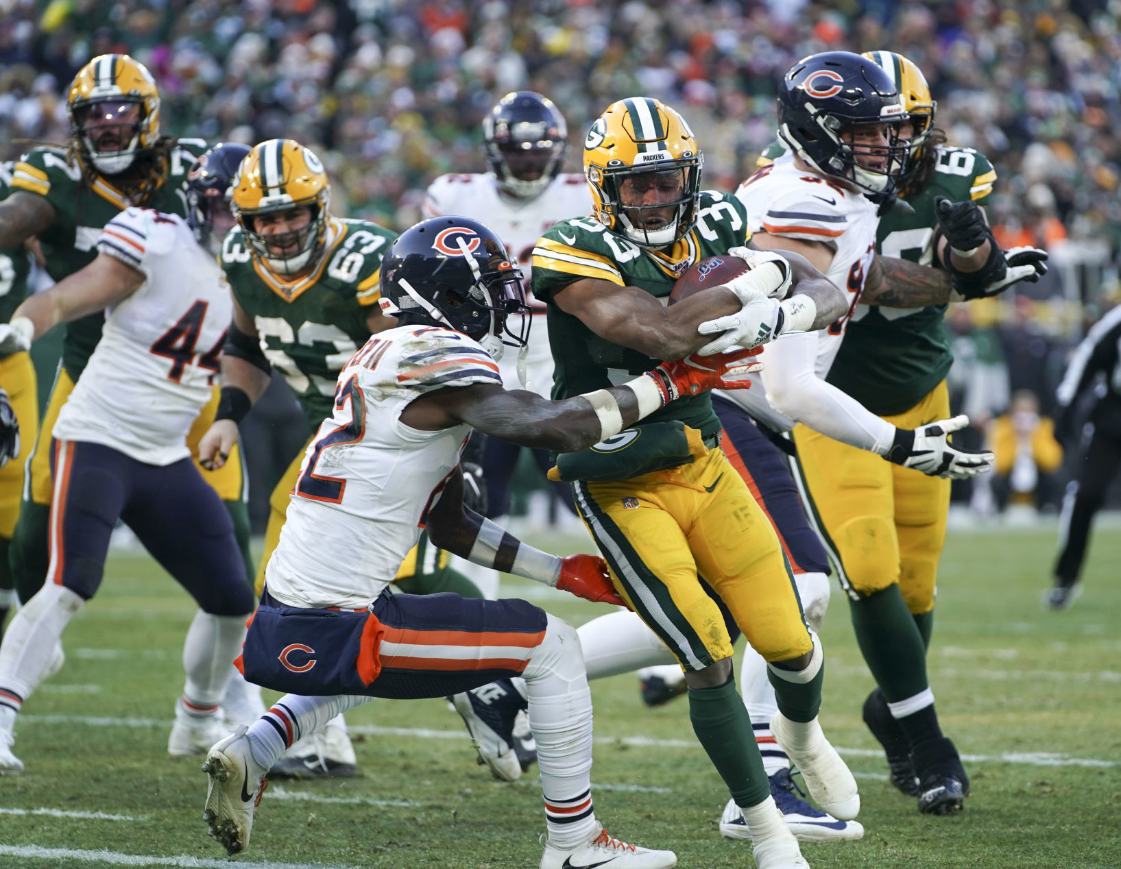 Packers 21, Bears 13